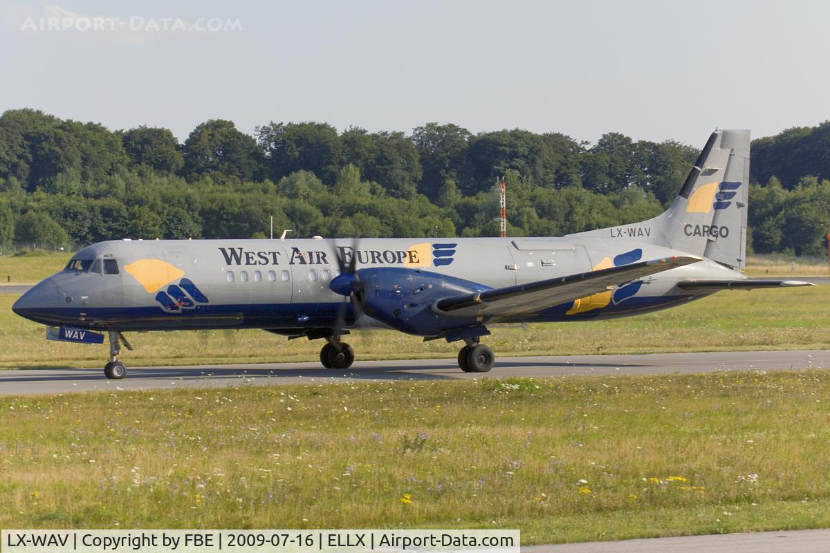 LX-WAV, 1991 British Aerospace ATP C/N 2041, West Air BAe ATP