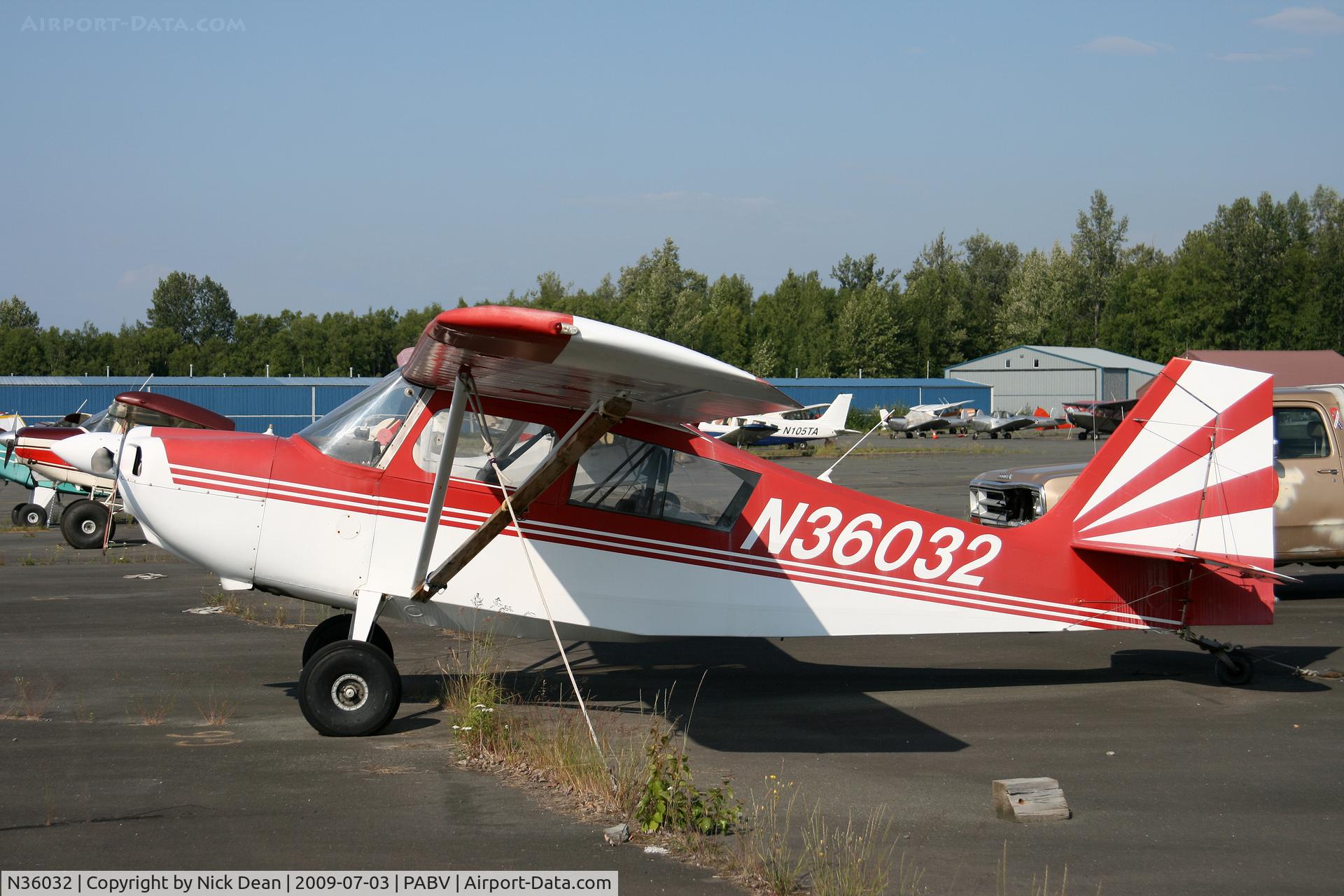 N36032, 1973 Bellanca 7ECA Citabria C/N 935-73, PABV
