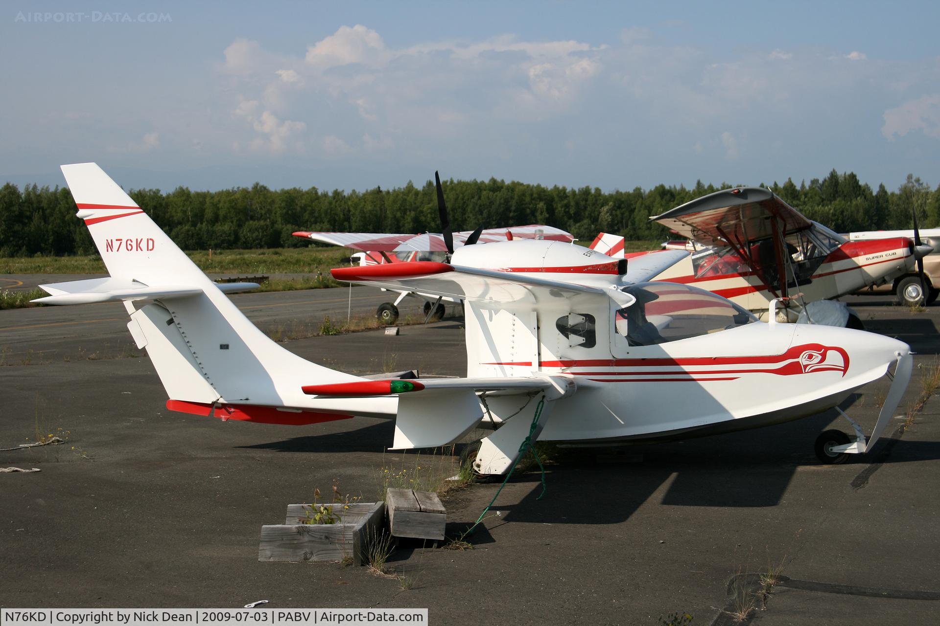 N76KD, 1986 Aero Gare Sea Hawk C/N 76, PABV