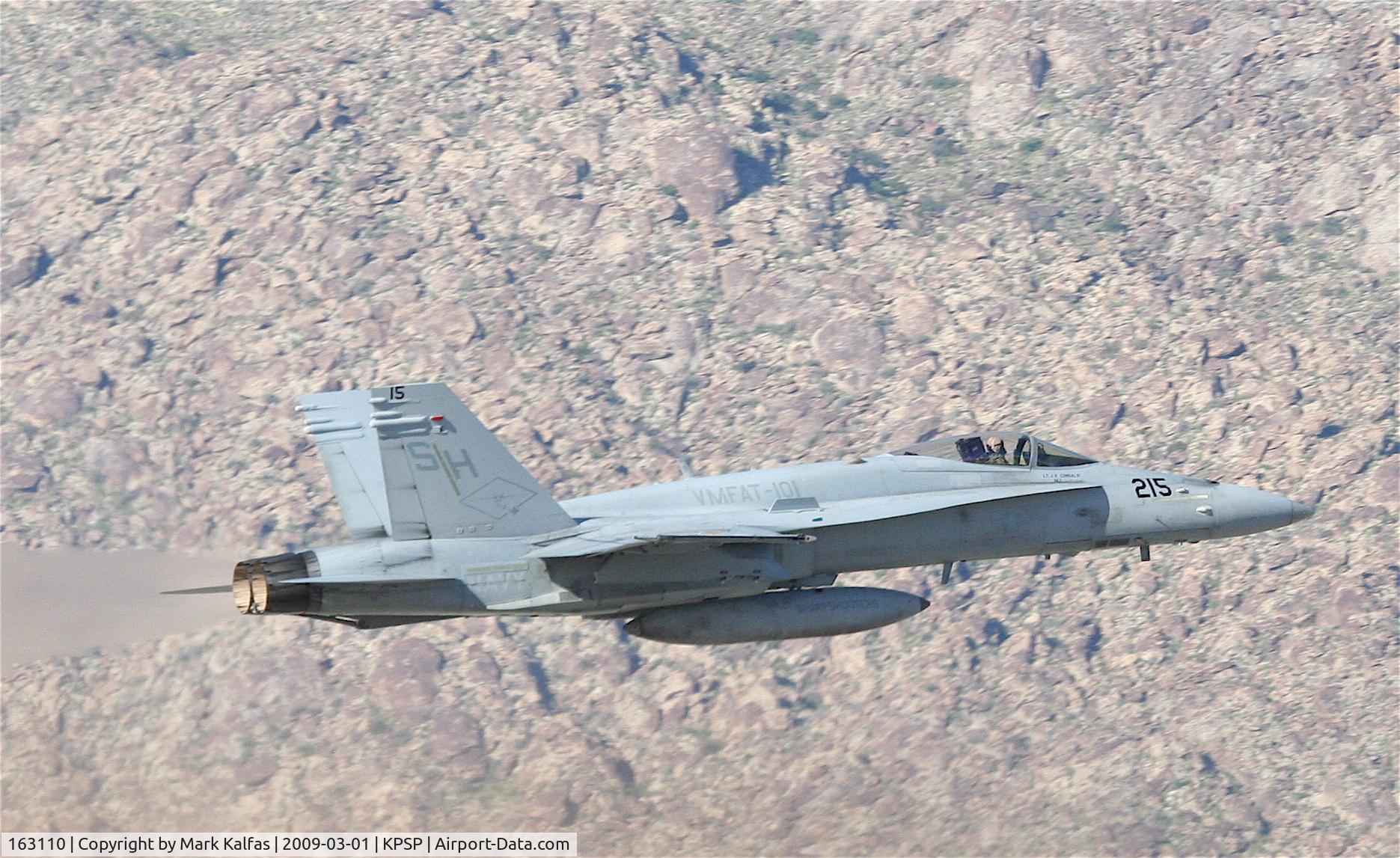 163110, McDonnell Douglas F/A-18B Hornet C/N 0503/B087, F-18C SH-215 