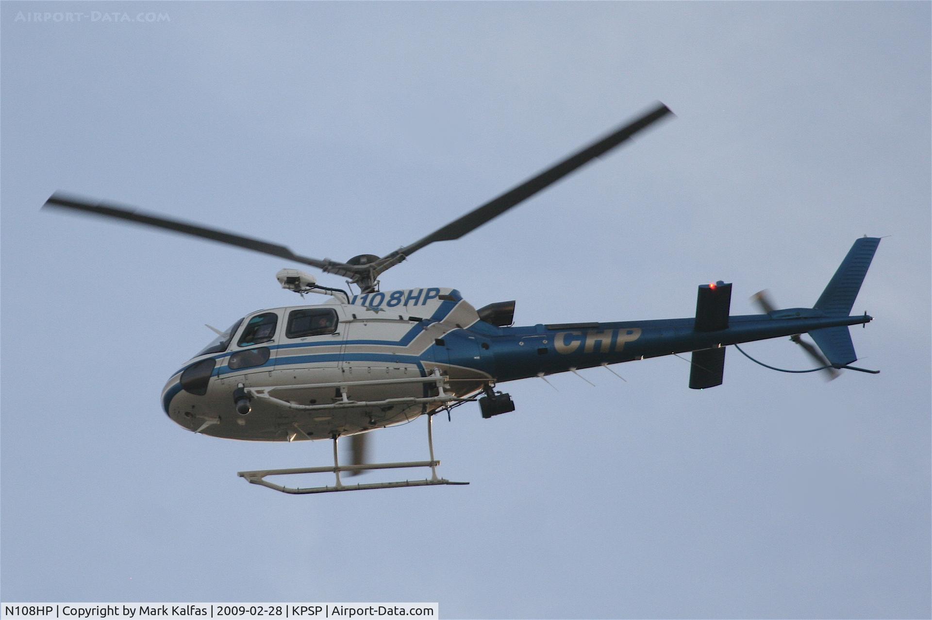 N108HP, 2002 Eurocopter AS-350B-3 Ecureuil Ecureuil C/N 3635, California Highway Patrol 
