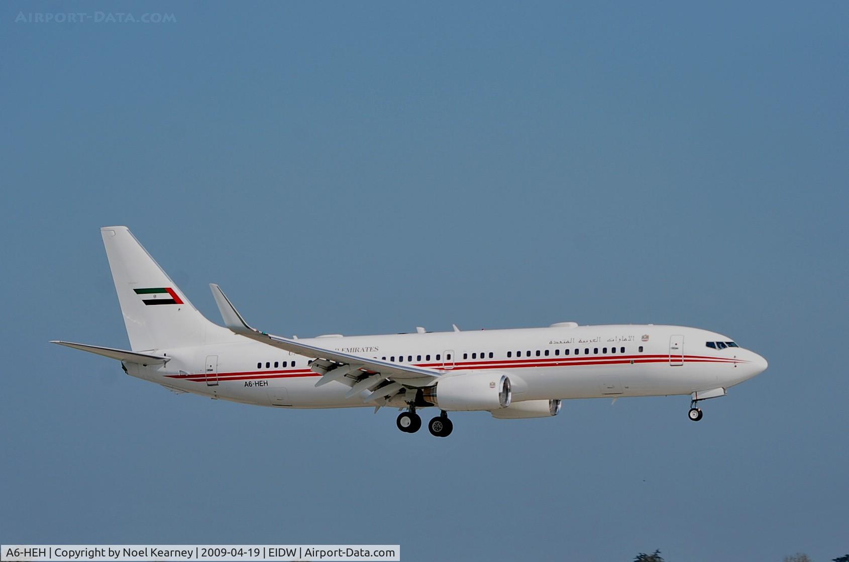 A6-HEH, 2004 Boeing 737-8AJ BBJ2 C/N 32825, Boeing BBJ-8AJ