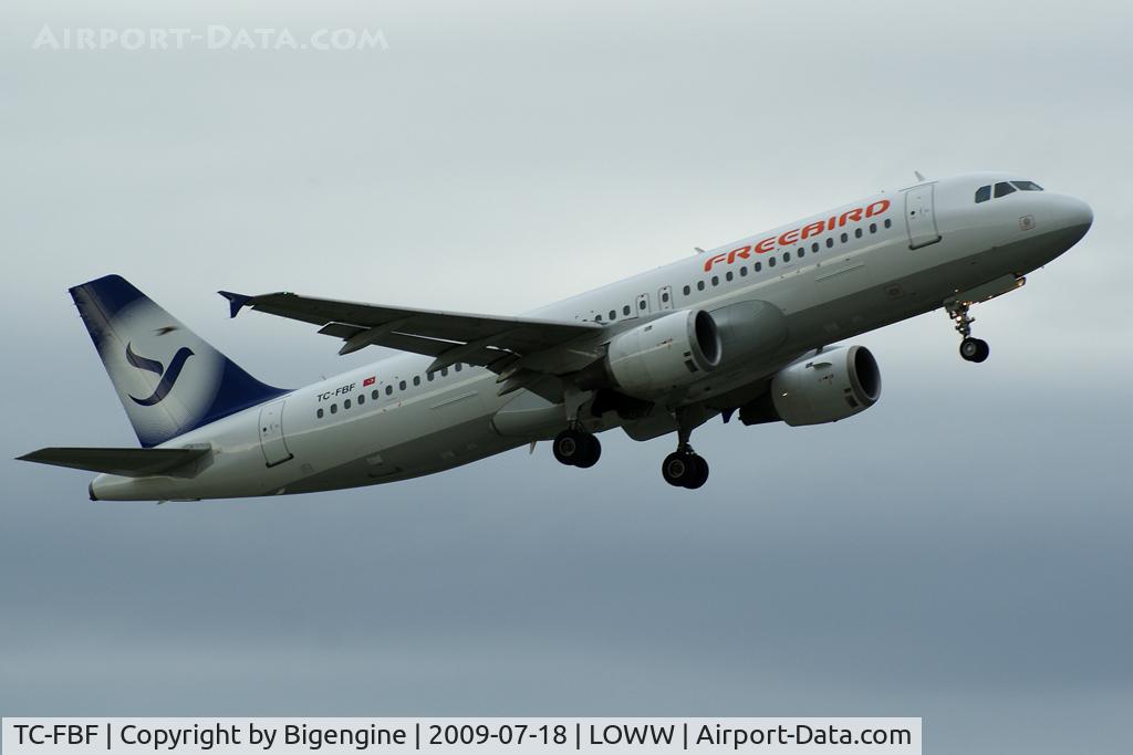 TC-FBF, 1991 Airbus A320-211 C/N 288, Take off