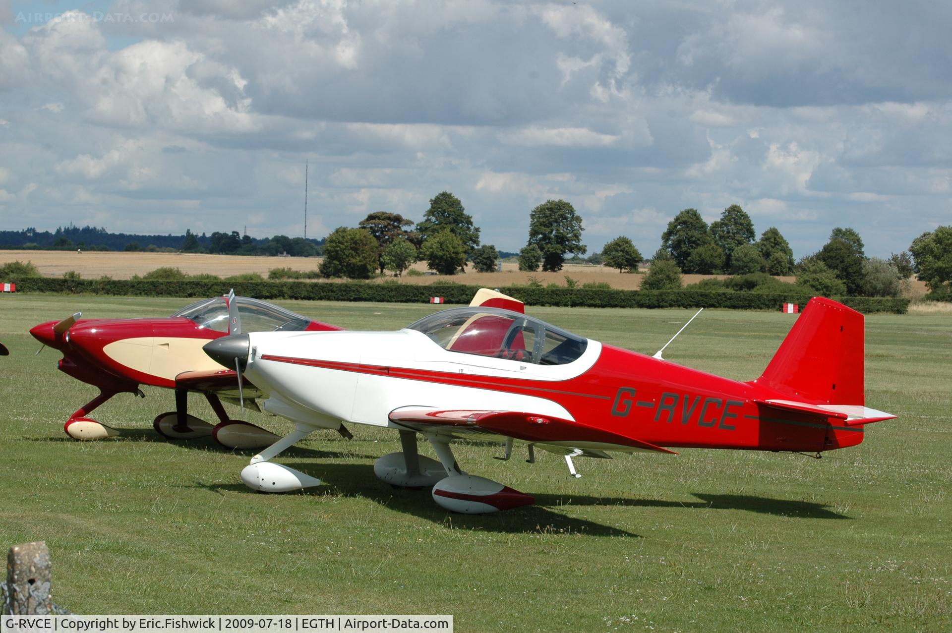 G-RVCE, 2001 Vans RV-6A C/N PFA 181-13372, 5. G-RVCE at Shuttleworth Evening Air Display July 09