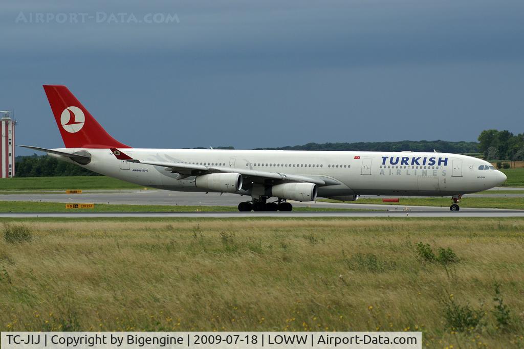 TC-JIJ, 1998 Airbus A340-313 C/N 216, Taxing after landing 34