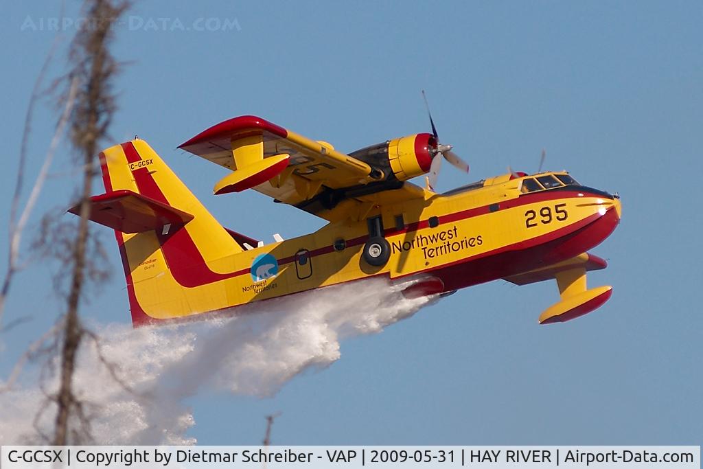 C-GCSX, 1986 Canadair CL-215-V (CL-215-1A10) C/N 1088, Buffalo Airways CL215