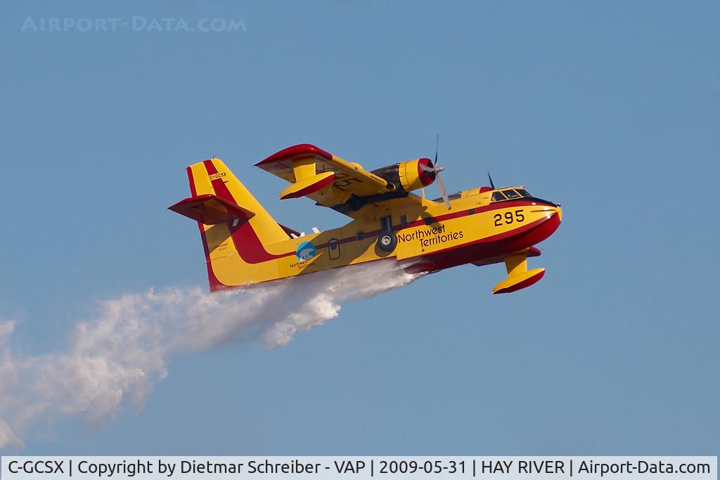 C-GCSX, 1986 Canadair CL-215-V (CL-215-1A10) C/N 1088, Buffalo Airways CL215