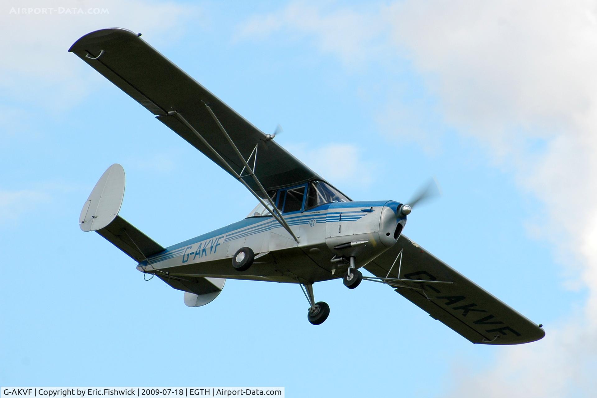 G-AKVF, 1948 Chrislea CH-3 Super Ace 2 C/N 114, G-AKVF at Shuttleworth Evening Air Display July 09