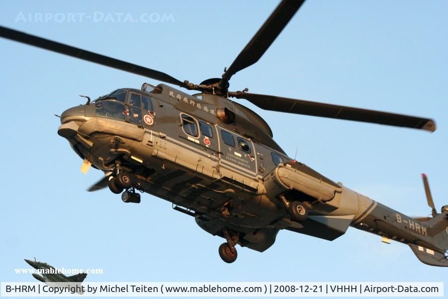 B-HRM, Eurocopter AS-332L-2 Super Puma C/N 2543, Hong Kong Government Flying Service