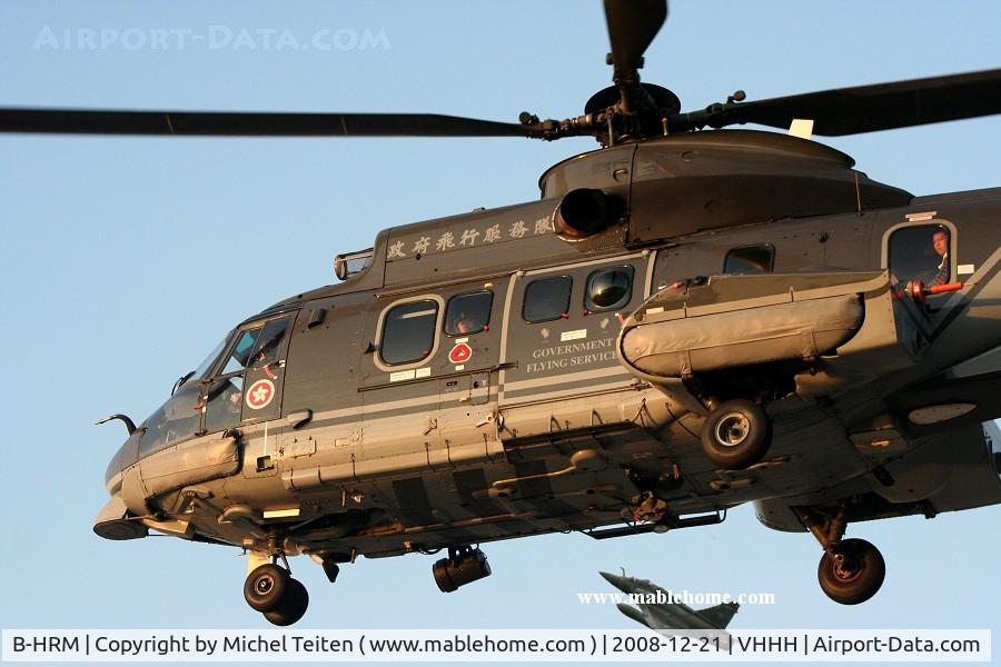 B-HRM, Eurocopter AS-332L-2 Super Puma C/N 2543, Hong Kong Government Flying Service