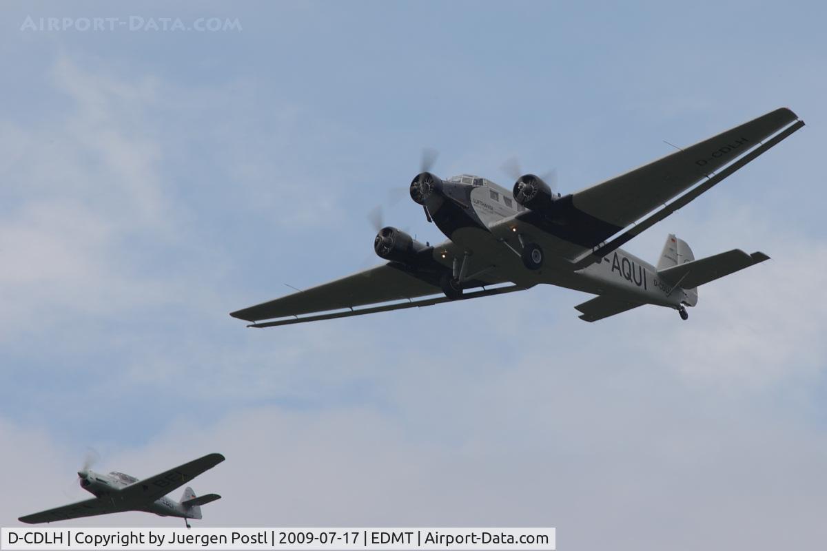 D-CDLH, 1936 Junkers Ju-52/3m C/N 130714, Lufthansa Junkers Ju-52