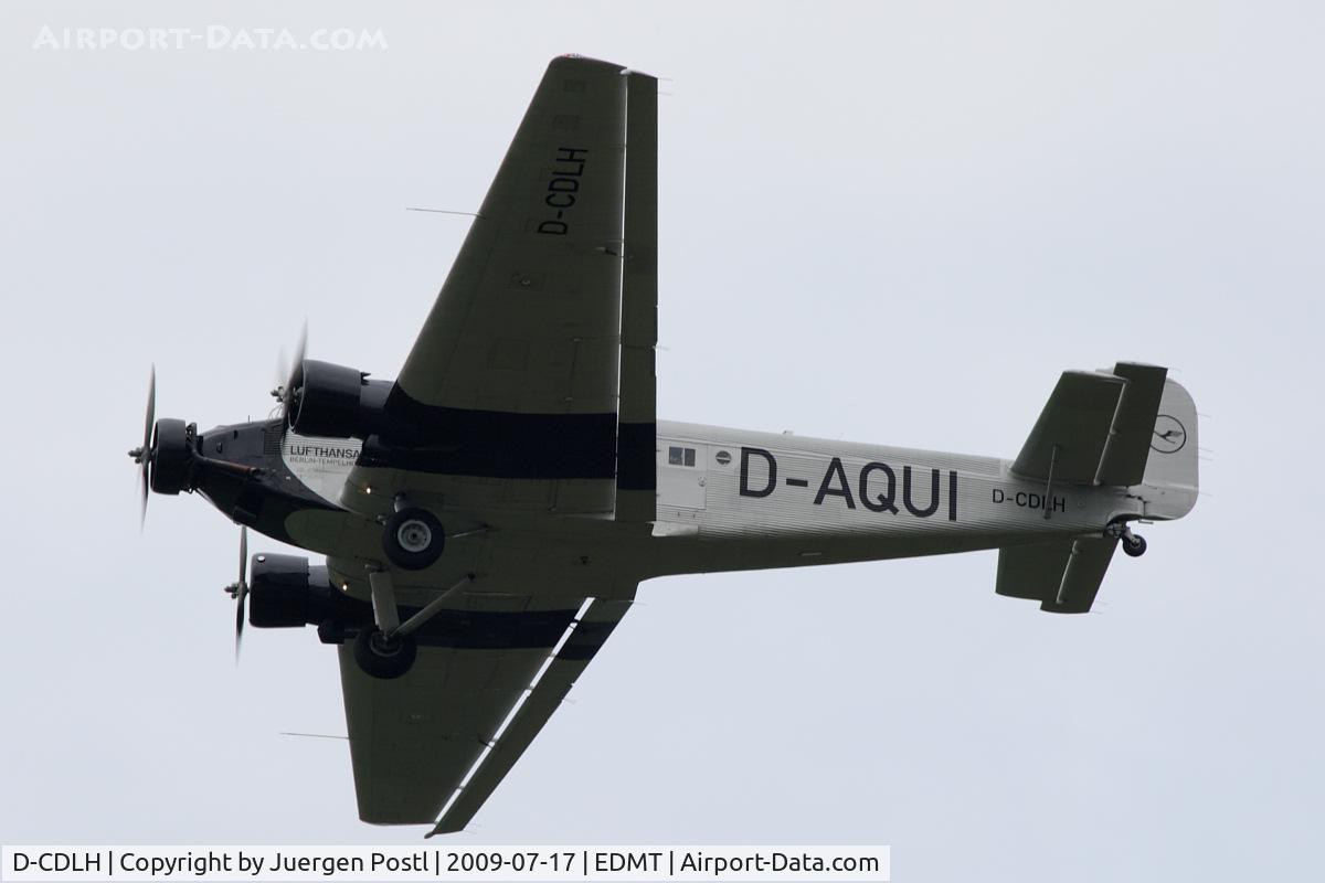 D-CDLH, 1936 Junkers Ju-52/3m C/N 130714, Lufthansa Junkers Ju-52
