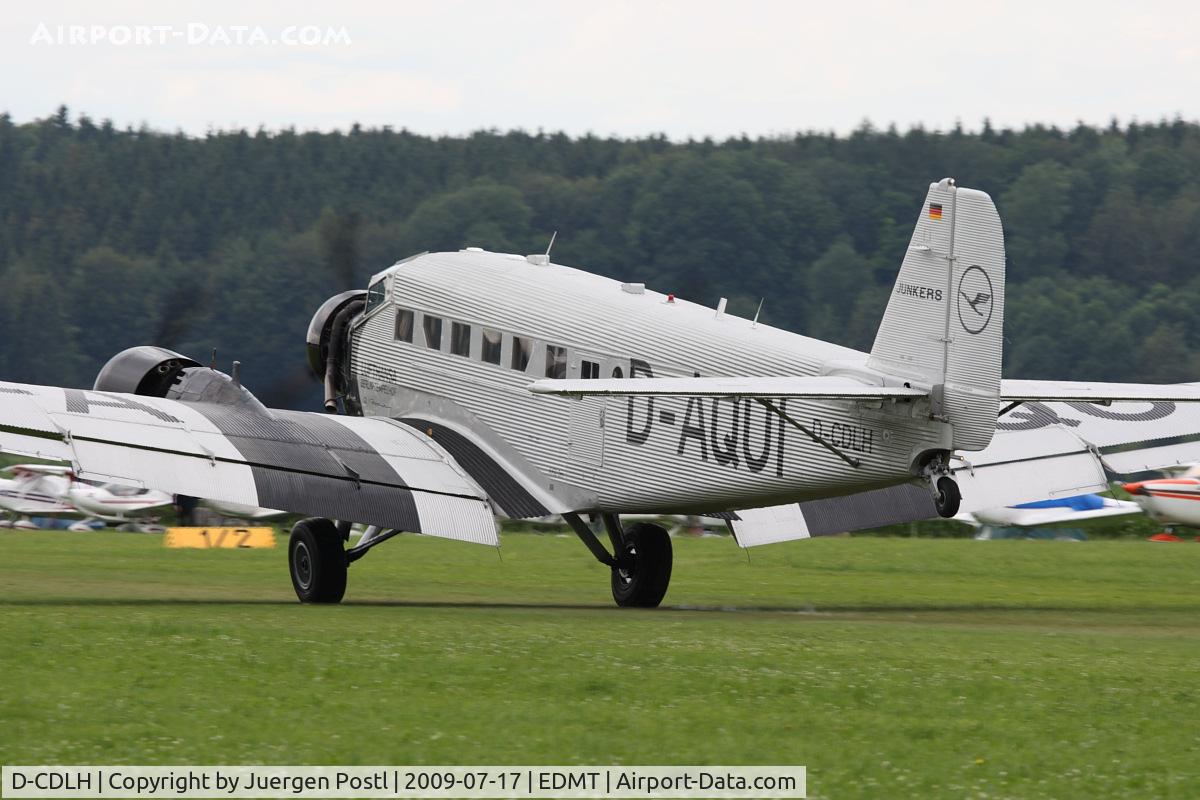 D-CDLH, 1936 Junkers Ju-52/3m C/N 130714, Lufthansa Junkers Ju-52