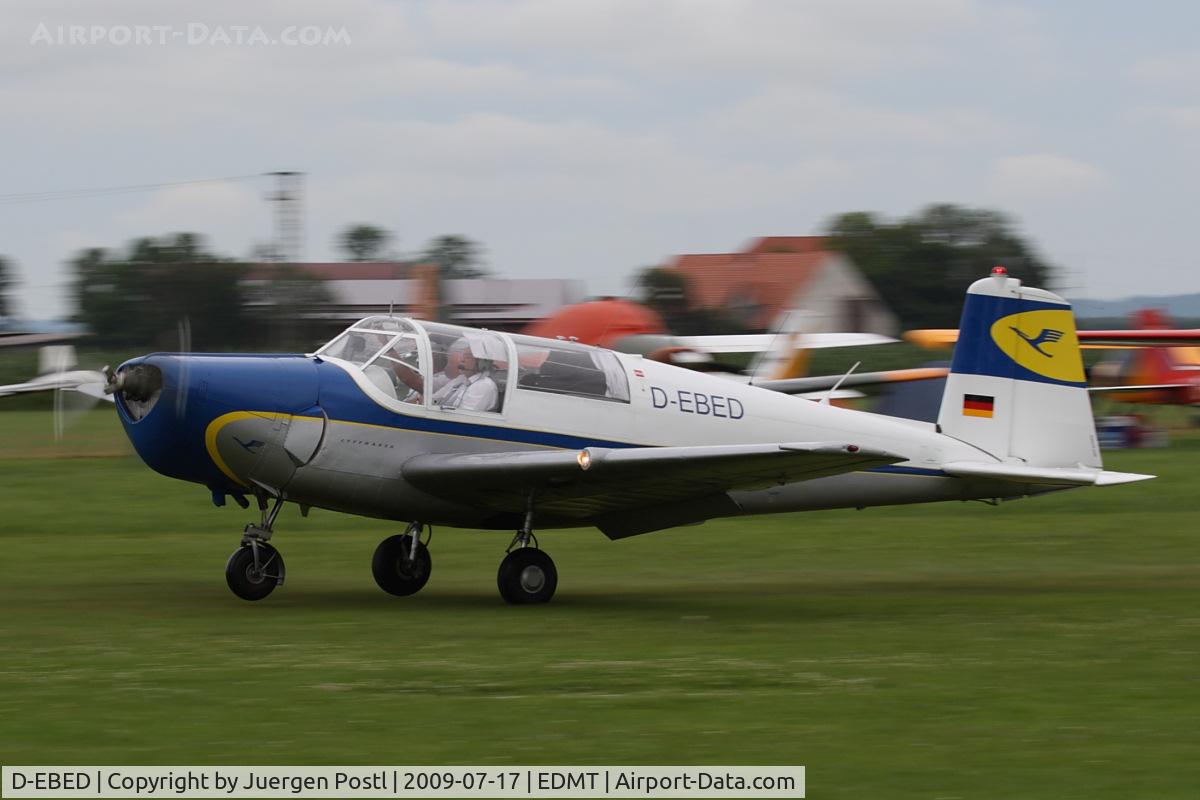 D-EBED, 1954 Saab 91B Safir C/N 91-291, SAAB 91B Safir