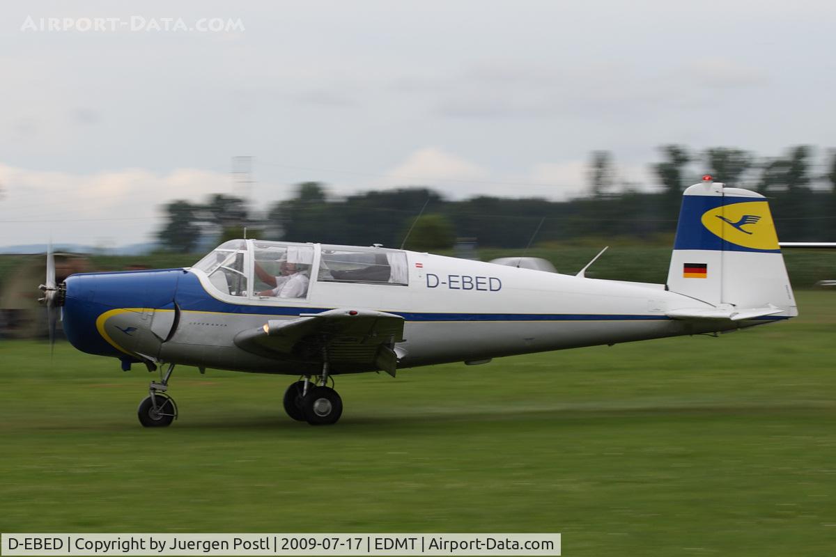 D-EBED, 1954 Saab 91B Safir C/N 91-291, SAAB 91B Safir