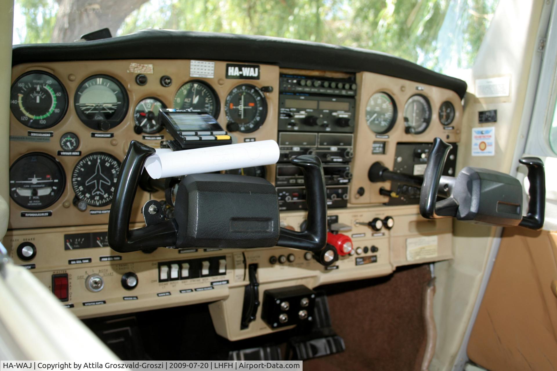 HA-WAJ, 1980 Cessna 152 C/N 152-83188, Farkashegy Airport Hungary / LHFH - That little Cessna 152 machines one, which are tail runner
