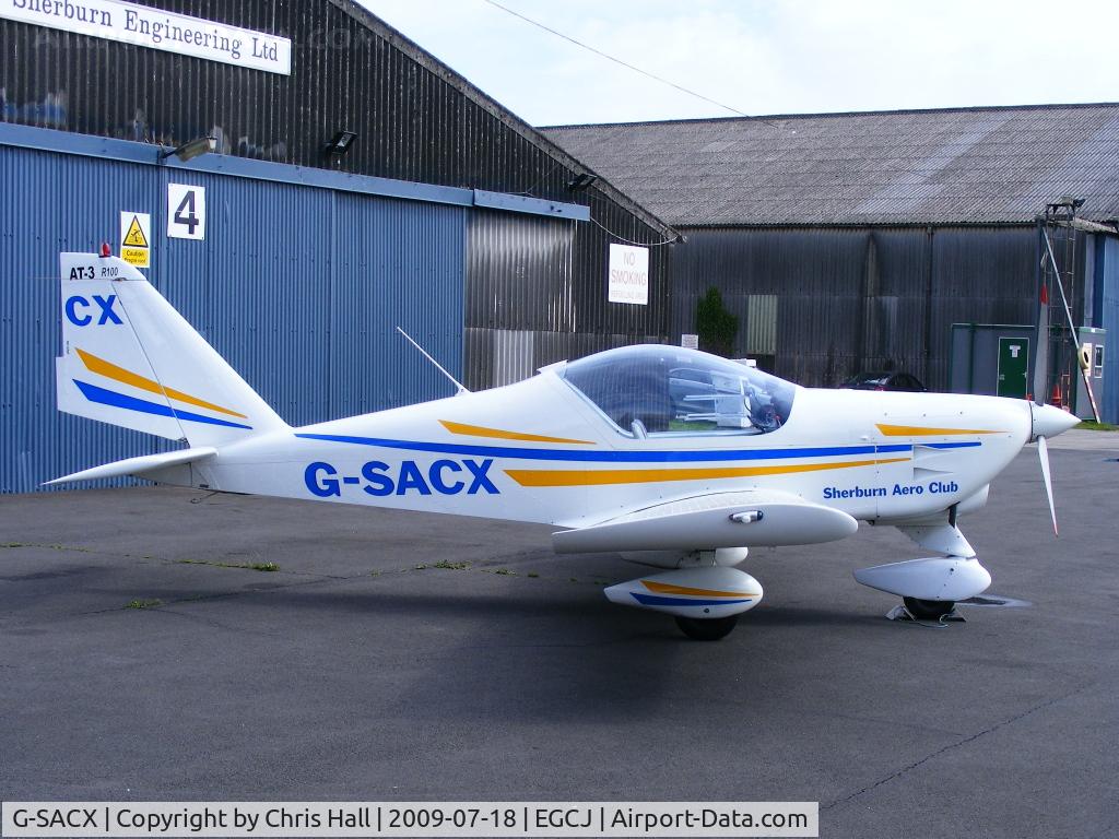 G-SACX, 2007 Aero AT-3 R100 C/N AT3-028, Sherburn Aero Club Ltd, AERO AT-3 R100