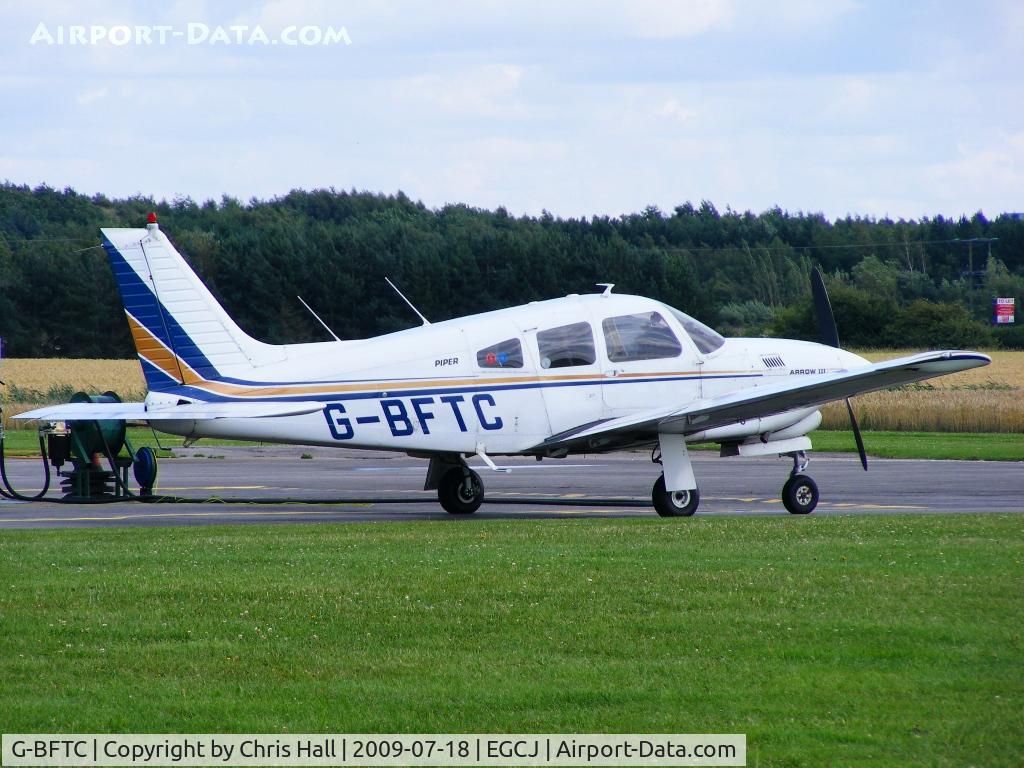 G-BFTC, 1978 Piper PA-28R-201T Cherokee Arrow III C/N 28R-7803197, Top Cat Flying Group, Previous ID: N3868M