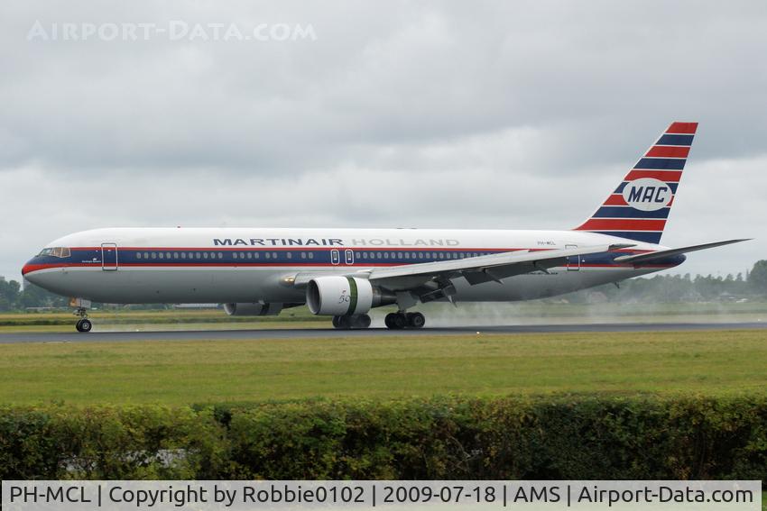 PH-MCL, 1992 Boeing 767-31A/ER C/N 26469, The MartinAir retro
