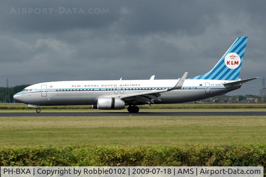 PH-BXA, 1998 Boeing 737-8K2 C/N 29131, KLM retro
