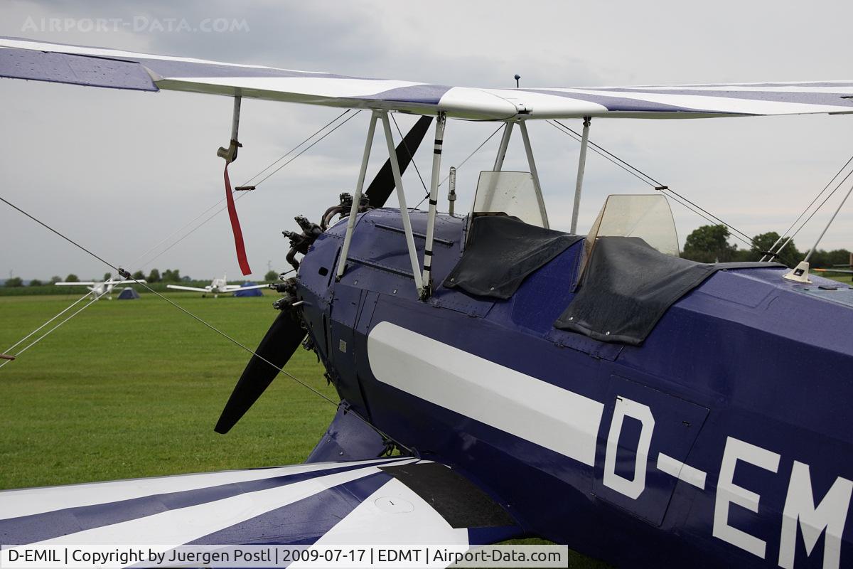 D-EMIL, 1938 Focke-Wulf Fw-44J Stieglitz C/N 114, Focke Wulf 44J