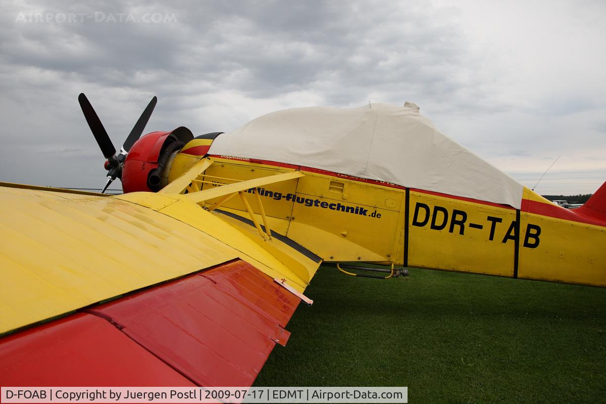D-FOAB, 1978 PZL-Okecie PZL-106AR/2M Kruk C/N 48040, Gehling Flugtechnik PZL-106 AR Kruk