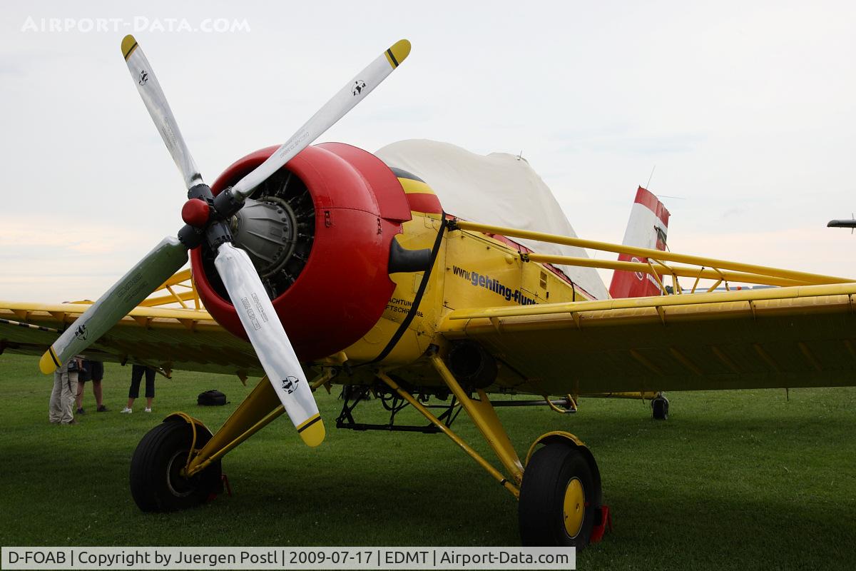 D-FOAB, 1978 PZL-Okecie PZL-106AR/2M Kruk C/N 48040, Gehling Flugtechnik PZL-106 AR Kruk