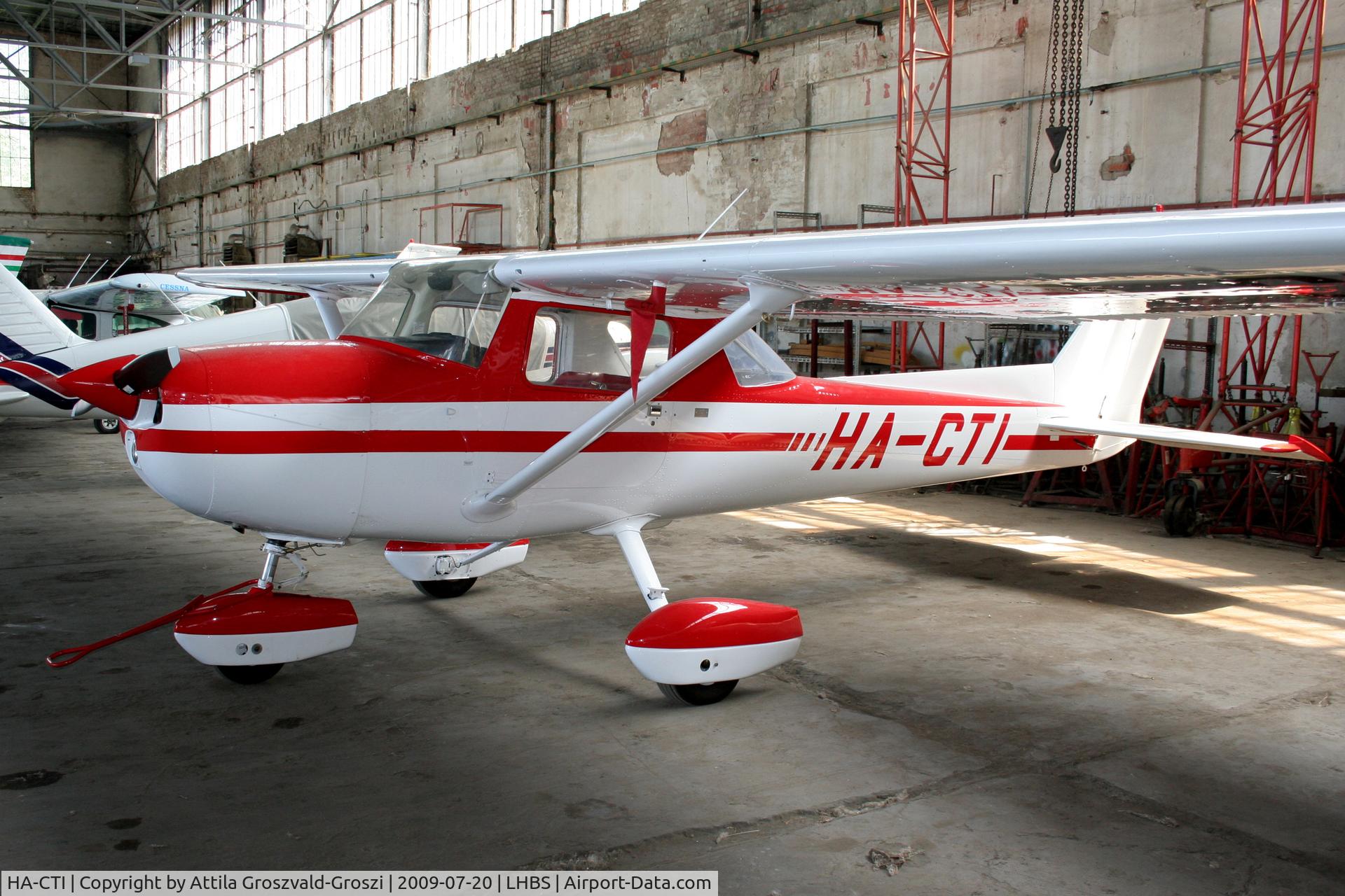 HA-CTI, 1976 Cessna 150M C/N 15078920, Budaörs-Airport / Hungary - LHBS / Hangar