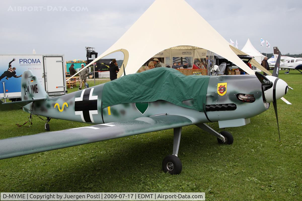 D-MYME, Messerschmitt Me-109R Replica C/N 03, Peak Messerschmitt BF109 R Replica
