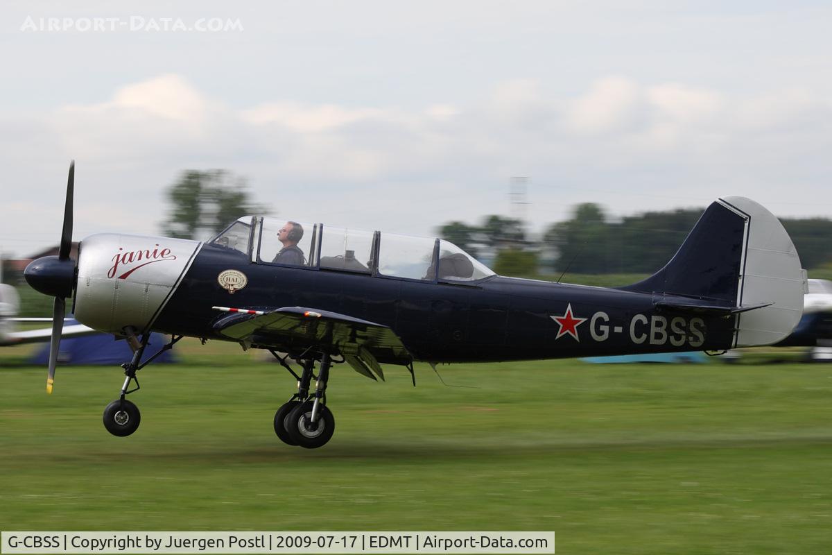 G-CBSS, 1983 Bacau Yak-52 C/N 833707, Intreprinderea De Avioane Bacau YAK-52