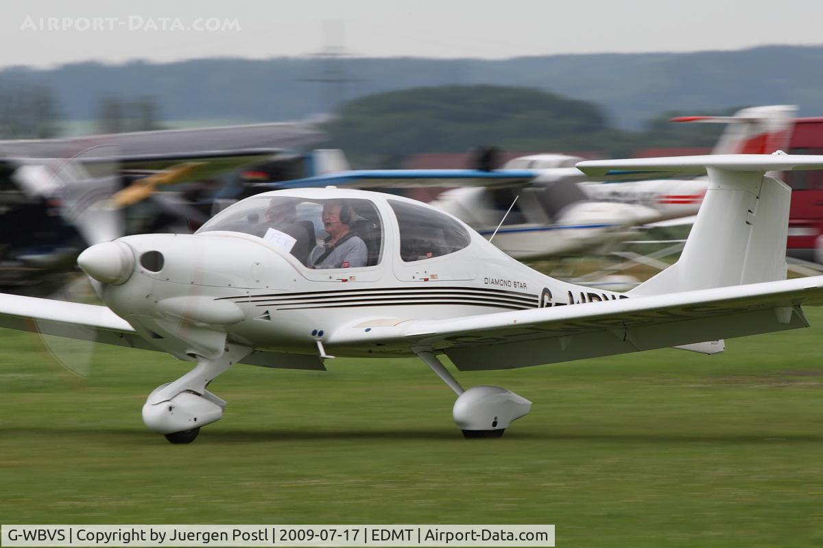 G-WBVS, 2003 Diamond DA-40D Diamond Star C/N D4.060, Diamond Aircraft Industries Gmbh DA40D