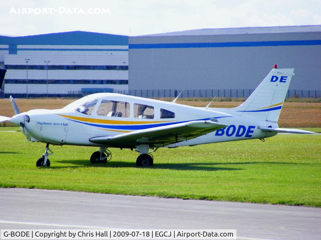 G-BODE, 1988 Piper PA-28-161 Cherokee Warrior II C/N 2816039, Sherburn Aero Club Ltd, Previous ID: N9603N
