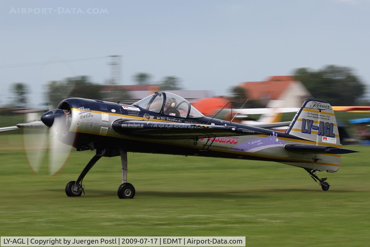 LY-AGL, 1987 Yakovlev Yak-55 C/N 870406, AcroSports Yakovlev Yak-55