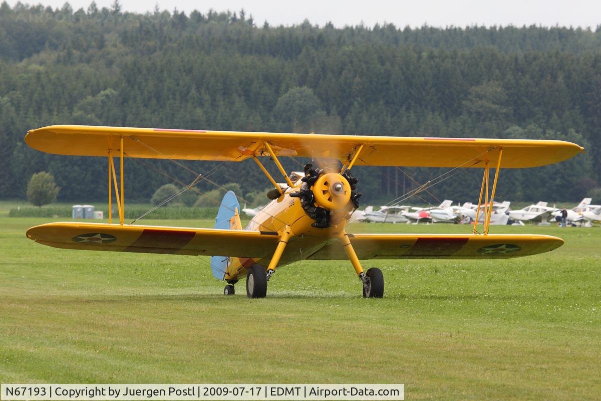 N67193, 1942 Boeing E75 (N2S-5) C/N 75-8116, Boeing PT-17 Stearman