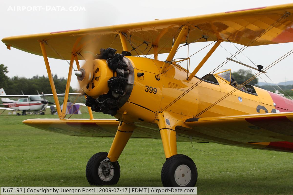 N67193, 1942 Boeing E75 (N2S-5) C/N 75-8116, Boeing PT-17 Stearman