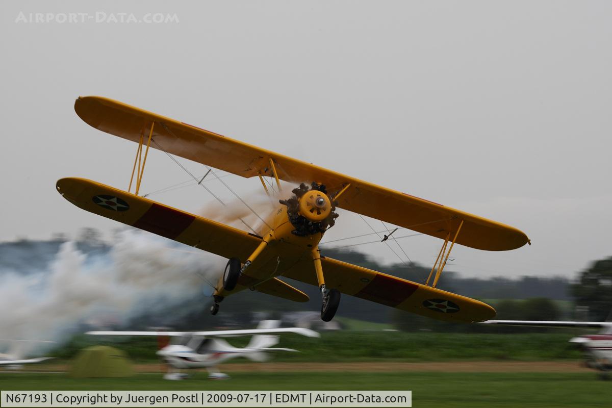 N67193, 1942 Boeing E75 (N2S-5) C/N 75-8116, Boeing PT-17 Stearman