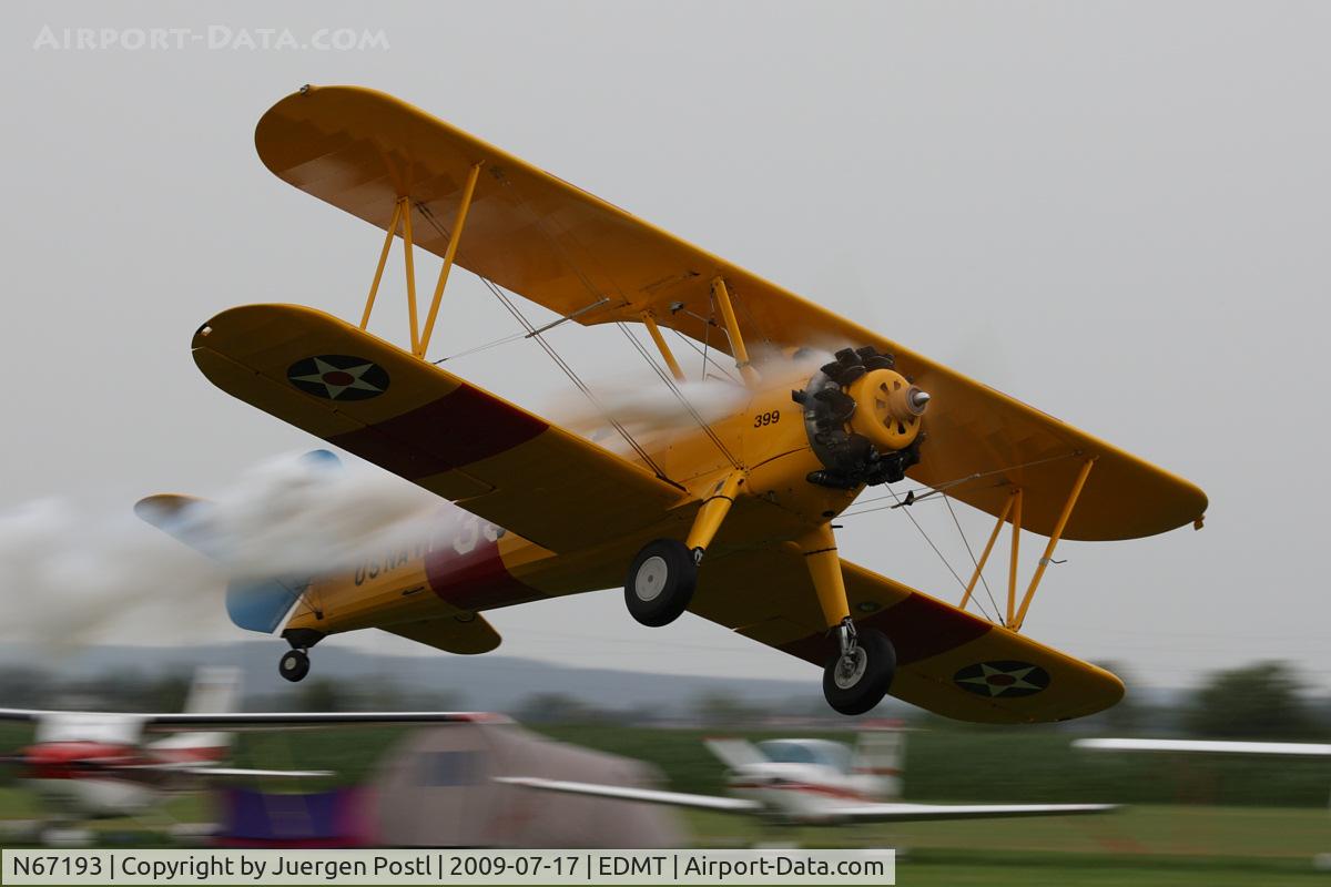 N67193, 1942 Boeing E75 (N2S-5) C/N 75-8116, Boeing PT-17 Stearman
