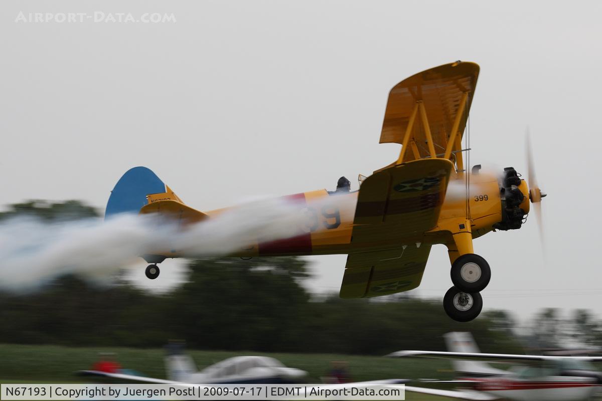 N67193, 1942 Boeing E75 (N2S-5) C/N 75-8116, Boeing PT-17 Stearman