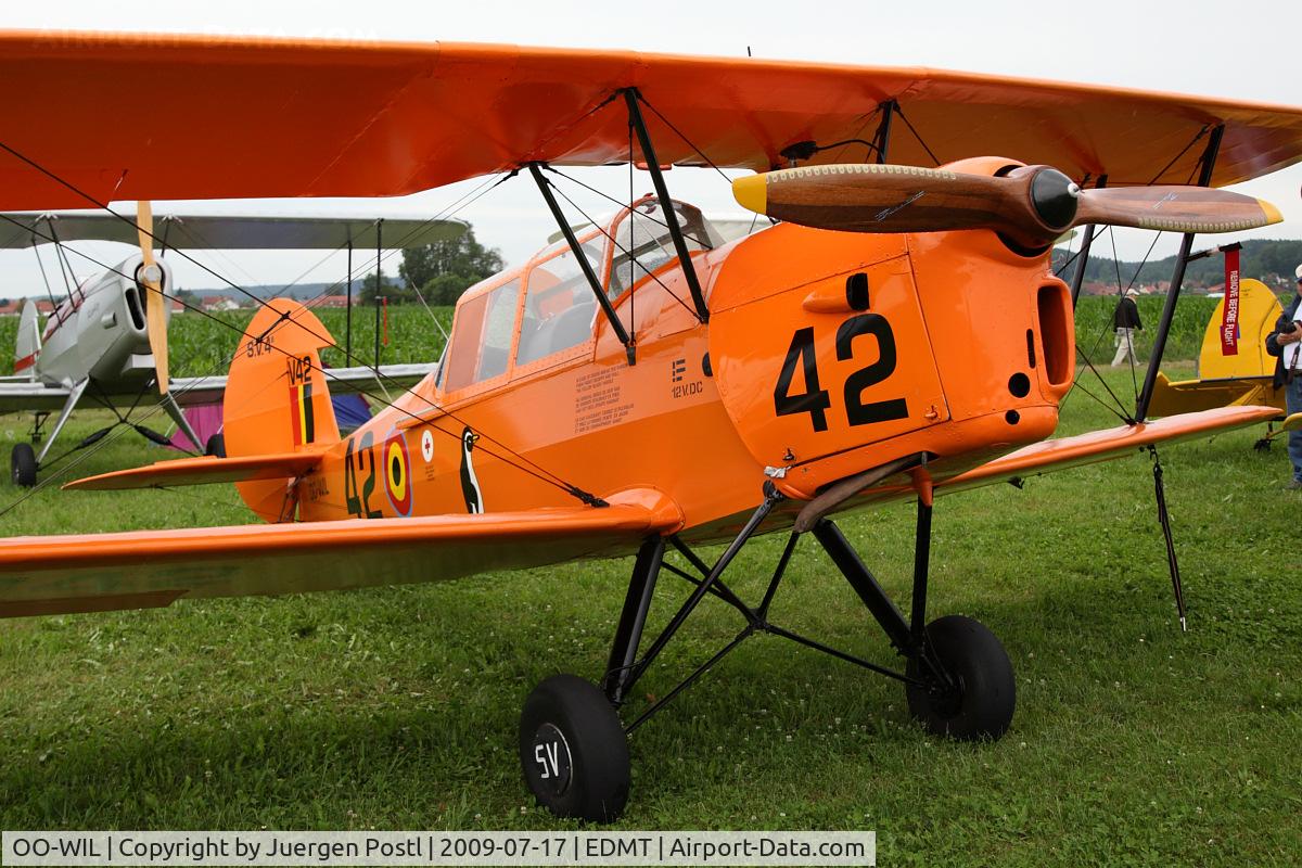 OO-WIL, Stampe-Vertongen SV-4B C/N 1184, Stampe Vertongen SV-4B