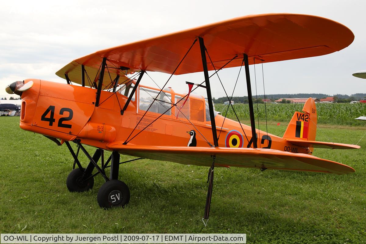 OO-WIL, Stampe-Vertongen SV-4B C/N 1184, Stampe Vertongen SV-4B