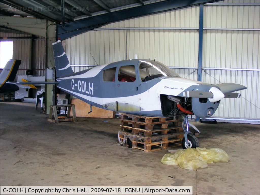 G-COLH, 1967 Piper PA-28-140 Cherokee C/N 28-23143, Full Sutton Flying Centre, Previous ID: G-AVRT
