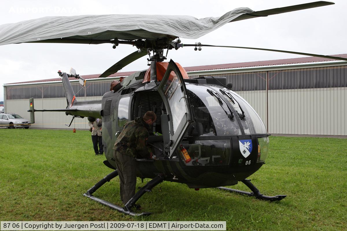 87 06, MBB Bo.105P C/N 6106, MBB Bo105P1