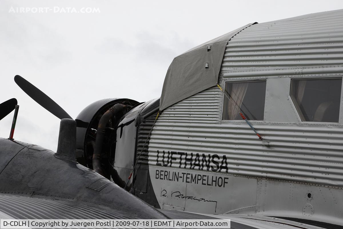 D-CDLH, 1936 Junkers Ju-52/3m C/N 130714, Lufthansa Junkers Ju-52