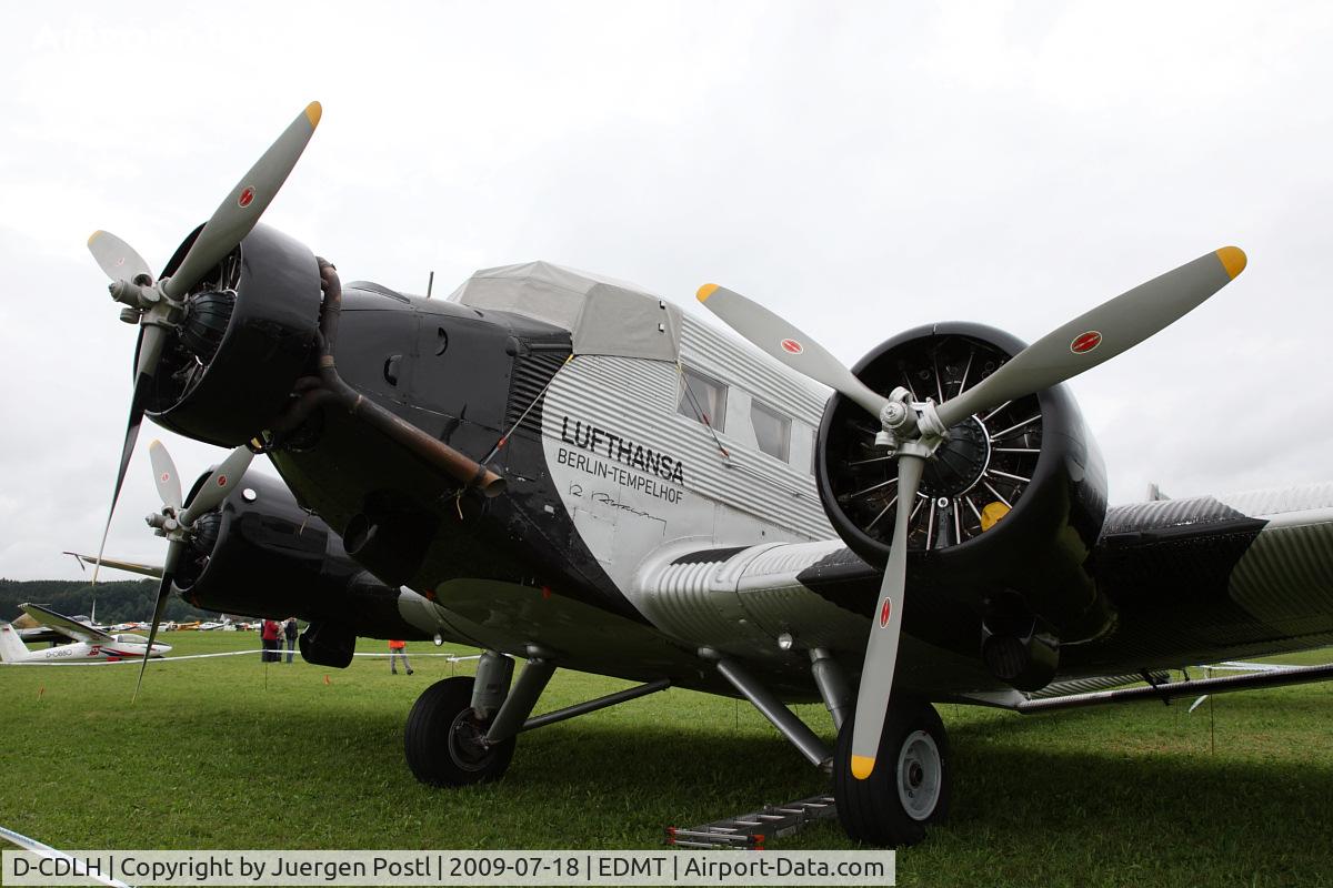 D-CDLH, 1936 Junkers Ju-52/3m C/N 130714, Lufthansa Junkers Ju-52