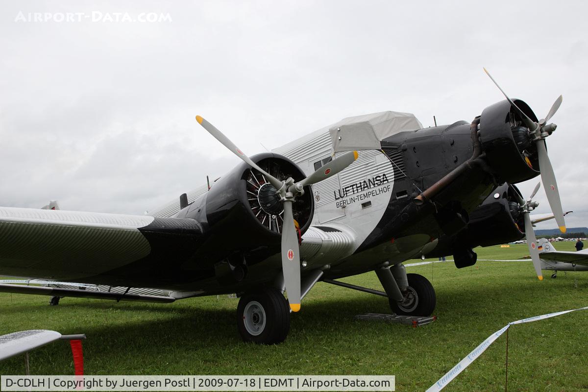 D-CDLH, 1936 Junkers Ju-52/3m C/N 130714, Lufthansa Junkers Ju-52