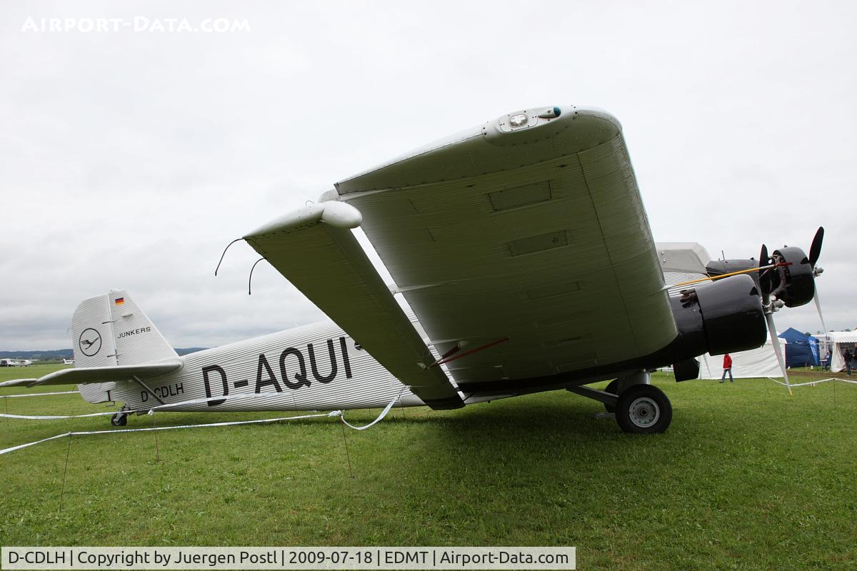 D-CDLH, 1936 Junkers Ju-52/3m C/N 130714, Lufthansa Junkers Ju-52