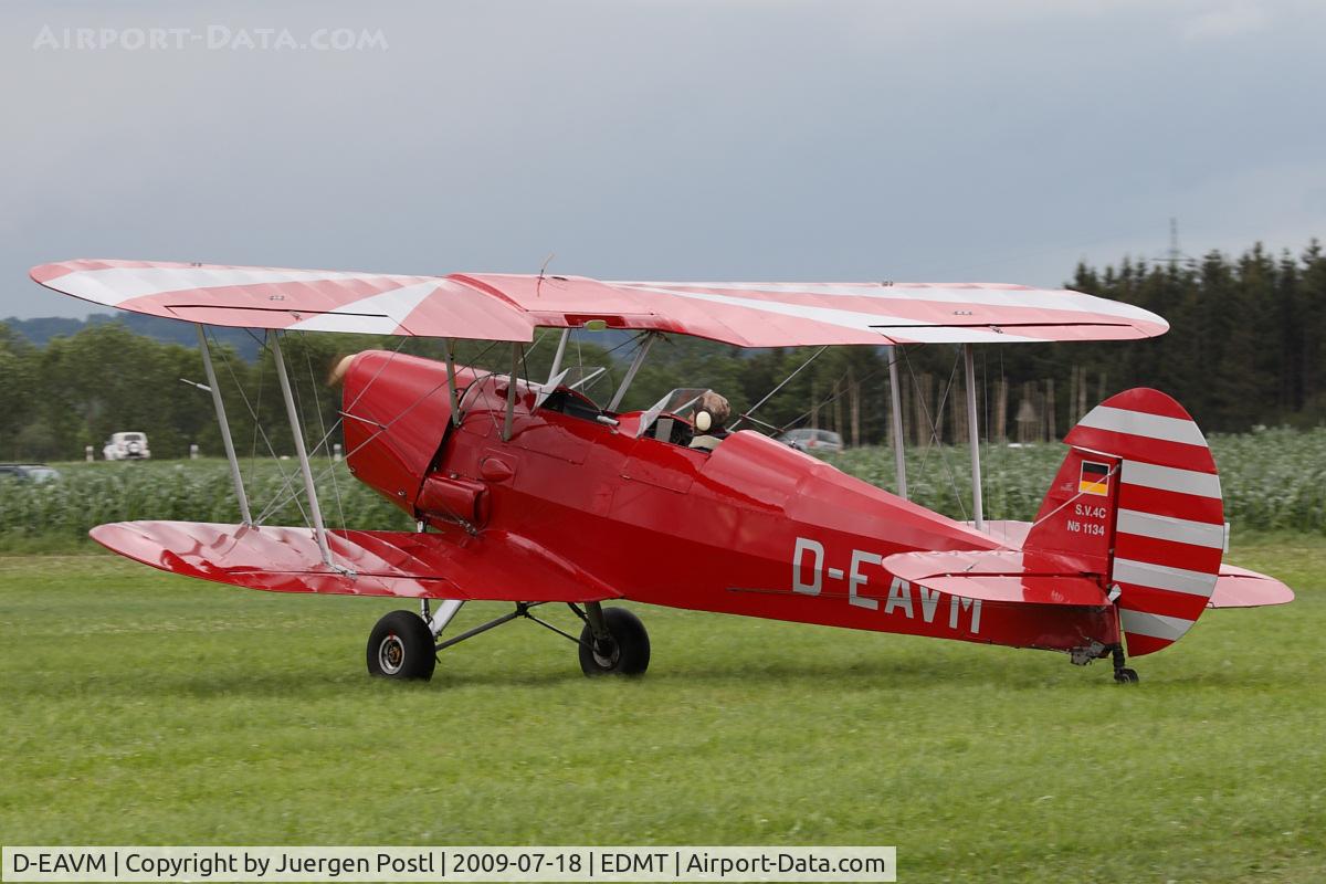 D-EAVM, 1950 Stampe-Vertongen SV-4C C/N 1134, Stampe-Vertongen SV-4C