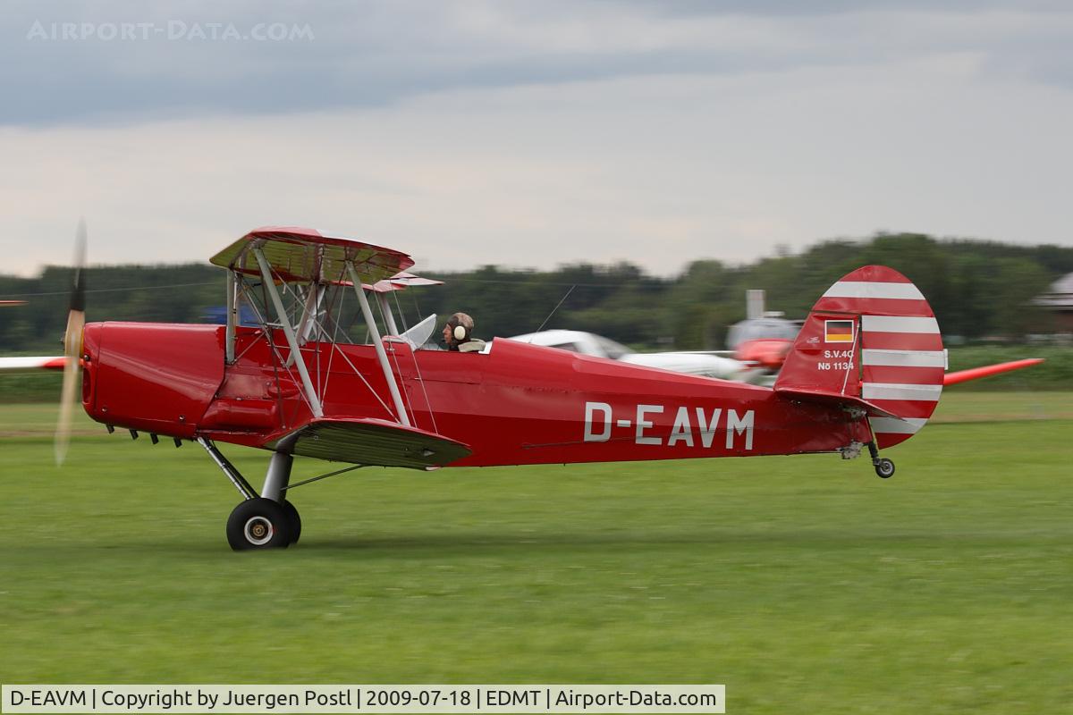 D-EAVM, 1950 Stampe-Vertongen SV-4C C/N 1134, Stampe-Vertongen SV-4C