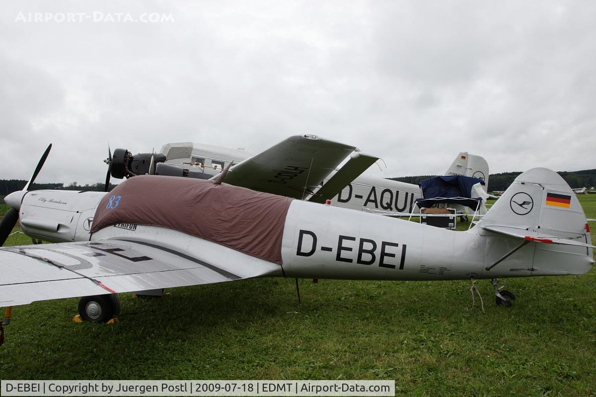 D-EBEI, 1940 Messerschmitt Bf-108B-1 Taifun C/N 2246, Messerschmitt Me 108B-1 Taifun