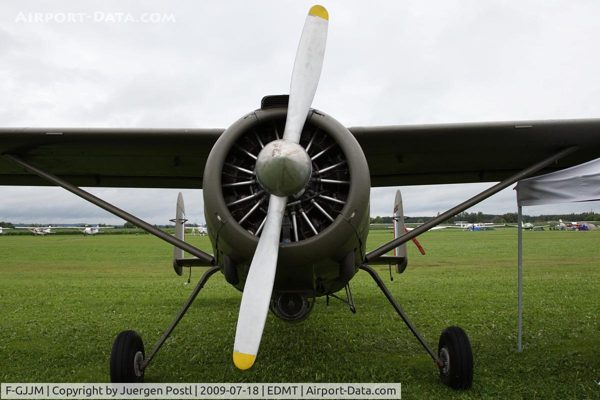 F-GJJM, Max Holste MH-1521M Broussard C/N 292, Max Holste MH-1521 Broussard
